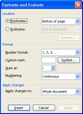 Make windows in notes